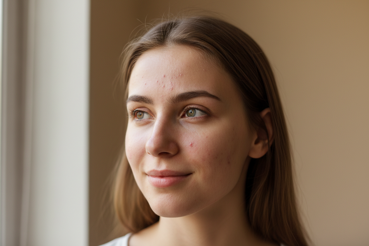 Australian woman with acne-prone oily hair looking for a silk pillowcase solution