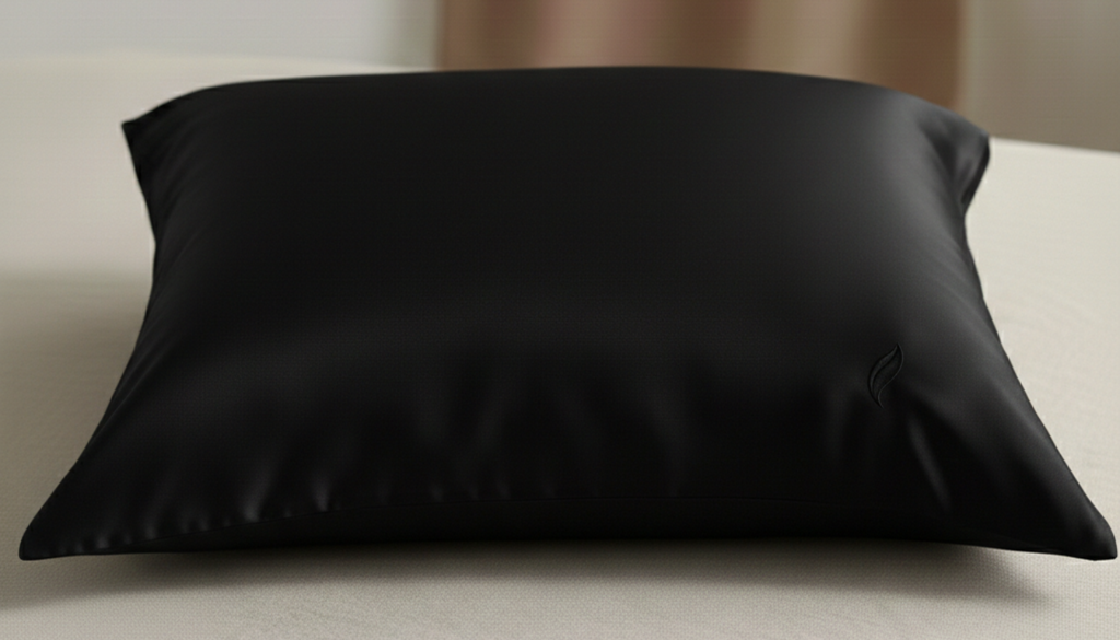 Our interior designer suggests a black cushion on a surface in light or dark tones. Although black is a basic color, it is recommended to use it as a charming detail.